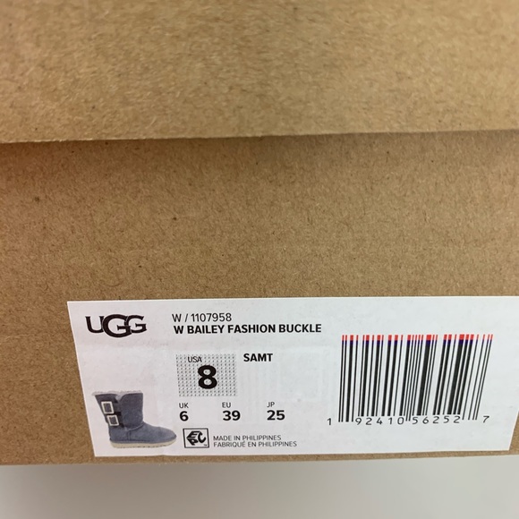 UGG BAILEY FASHION BUCKLE CLASSIC SHORTS B… - Picture 3 of 8